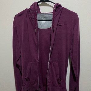 ✨2/$20 Nike Gym Vintage Zip Up Hoodie
